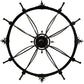 Meyda Lighting Stag 67" 12-Light 2-Tier Timeless Bronze Chandelier With Ivory Faux Candlelight