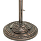 Meyda Lighting Stained Glass Pond Lily 255141 58" 3-Light Mahogany Bronze Floor Lamp With Multi-Colored Shade Glass