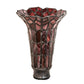 Meyda Lighting Stained Glass Pond Lily 4" Red Shade Glass