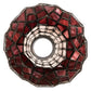 Meyda Lighting Stained Glass Pond Lily 4" Red Shade Glass
