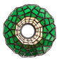 Meyda Lighting Stained Glass Pond Lily 4" Yellow & Green Shade Glass