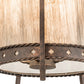 Meyda Lighting Stanza 15" 4-Light Gilded Tobacco Pendant Light With Sable Idalight Shade