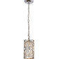 Meyda Lighting Star 5" Satin Stainless Steel Chrome Mini Pendant Light