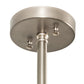 Meyda Lighting StatePlate 22" Raw Steel Pendant Light