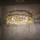 Meyda Lighting Sterling Ridge 82" 18-Light Brushed Brass Chandelier