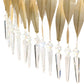 Meyda Lighting Sterling Ridge 82" 18-Light Brushed Brass Chandelier