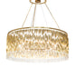 Meyda Lighting Sterling Ridge 82" 18-Light Brushed Brass Chandelier