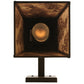 Meyda Lighting Stillwater 7" Cafe Noir Grapes Hanging Wall Sconce With Silver Mica Shade Glass