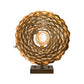 Meyda Lighting Stoneycreek 11" Antique Copper Pinecone Hanging Wall Sconce