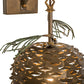Meyda Lighting Stoneycreek 11" Antique Copper Pinecone Hanging Wall Sconce