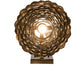 Meyda Lighting Stoneycreek 11" Dark Burnished Antique Copper & Green Needles Hanging Wall Sconce
