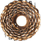 Meyda Lighting Stoneycreek 11" Timeless Bronze and Green Verdigris Pinecone Semi-flush Mount Ceiling Light