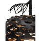 Meyda Lighting Stoneycreek 11" Timeless Bronze and Green Verdigris Pinecone Semi-flush Mount Ceiling Light