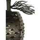 Meyda Lighting Stoneycreek 13" Timeless Bronze Pinecone Semi-flush Mount Ceiling Light