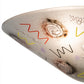 Meyda Lighting Supernova 19" Transparent Copper Wall Sconce With Multi-Colored Fused Shade Glass