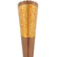 Meyda Lighting Sutter 10" LED Matte Copper Vein Wall Sconce With Amber Mica Shade Glass