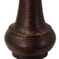 Meyda Lighting Sutter 21" 2-Light Mahogany Bronze Table Lamp Base