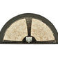 Meyda Lighting Sutter 22" 2-Light Timeless Bronze Wall Sconce With Silver Mica Shade Glass