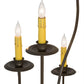 Meyda Lighting Sycamore 54" 22-Light Timeless Bronze Chandelier With Amber Faux Candlelight