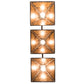 Meyda Lighting "T" Mission 40" 3-Light Oil Rubbed Bronze Island Pendant Light With Amber Mica Shade Glass