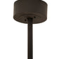 Meyda Lighting "T Mission" 45" 8-Light Oil Rubbed Bronze Chandelier With Sahara Taupe Idalight Shade Glass and Fan