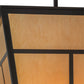 Meyda Lighting T Mission 51" 6-Light Timeless Bronze Pendant Light With Tawnyrock Idalight Shade Glass