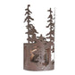 Meyda Lighting Tall Pines 11" Cafe Noir Wall Sconce
