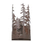 Meyda Lighting Tall Pines 11" Cafe Noir Wall Sconce