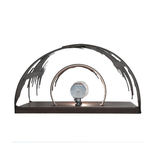 Meyda Lighting Tall Pines 11" Cafe Noir Wall Sconce