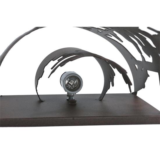 Meyda Lighting Tall Pines 11" Cafe Noir Wall Sconce