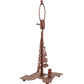 Meyda Lighting Tall Pines 14" 2-Light Rust Table Lamp Base and Lighted Base