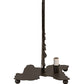 Meyda Lighting Tall Pines 14" Oil Rubbed Bronze Table Lamp Base With Lighted Base