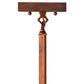 Meyda Lighting Tall Pines 14" Vintage Copper & Green Pendant Light With Amber Mica Shade Glass
