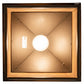 Meyda Lighting Tall Pines 16" Oil Rubbed Bronze Ceiling Pendant Light With Ambra Siena Idalight Shade