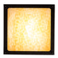 Meyda Lighting Tall Pines 31202 22" Oil Rubbed Bronze Pendant Light With Beige Shade Glass