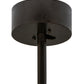 Meyda Lighting Tall Pines 45" 20-Light Copper Vein Chandelier With Ambra Siena Idalight Shade Glass and Fan