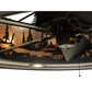 Meyda Lighting Tall Pines 48" 21-Light Wrought Iron Chandelier With Silver Mica Shade Glass and Fan