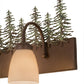 Meyda Lighting Tall Pines 48" 5-Light Brown Vanity Light