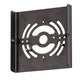 Meyda Lighting Tall Pines 6" 2-Light Oil Rubbed Bronze Wall Sconce With Silver Mica Shade Glass