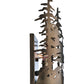 Meyda Lighting Tall Pines 6" Antique Copper Wall Sconce