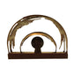 Meyda Lighting Tall Pines 6" Rust & Wrought Iron Wall Sconce