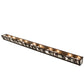 Meyda Lighting Tall Pines 72" 10-Light Light Burnished Antique Copper Vanity Light With Clear Frosted Shade Glass