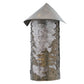 Meyda Lighting Tall Pines 9" Antique Copper Wall Sconce With Silver Mica Shade Glass