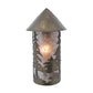 Meyda Lighting Tall Pines 9" Antique Copper Wall Sconce With Silver Mica Shade Glass