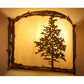 Meyda Lighting Tamarack 12" Dark Burnished Antique Copper Wall Sconce With Creme Carrare Idalight Shade Glass