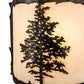 Meyda Lighting Tamarack 12" Dark Burnished Antique Copper Wall Sconce With Creme Carrare Idalight Shade Glass