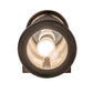 Meyda Lighting Tamarack 5" 2-Light Antique Brass Wall Sconce With Beige Sahara Taupe Idalight Shade Glass