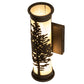 Meyda Lighting Tamarack 5" 2-Light Oil Rubbed Bronze Wall Sconce With Sahara Taupe Idalight Shade