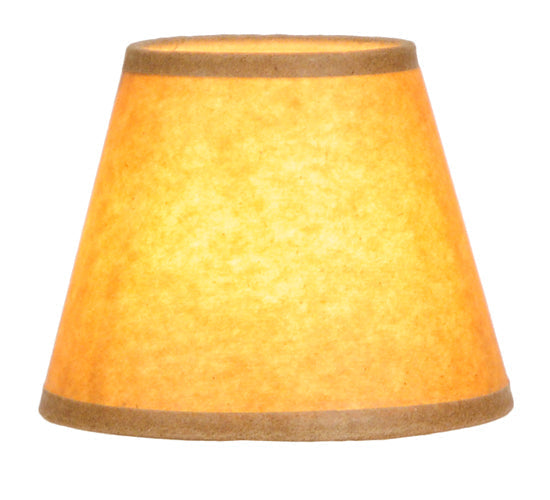 Meyda Lighting Taos 5" Brown Parchment Shade