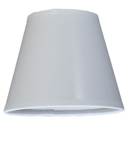 Meyda Lighting Taos 5" White Glossy Parchment Shade